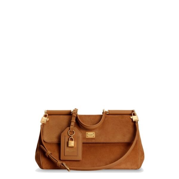 Dolce & Gabbana My Sicily suede handbag with shoulder strap