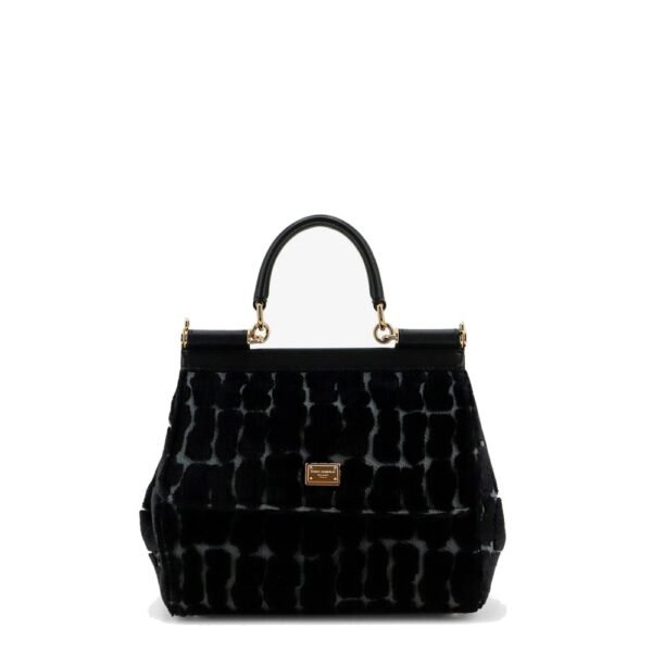 Dolce & Gabbana Sicily velvet handbag