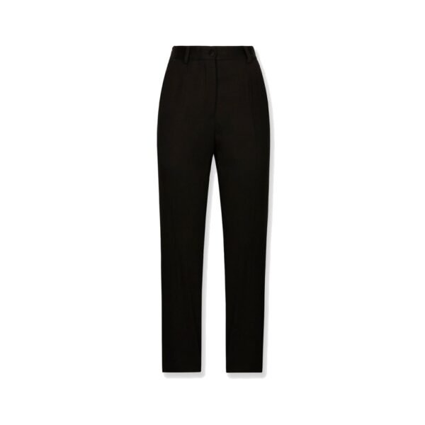 Dolce & Gabbana Tuxedo virgin wool and silk trousers