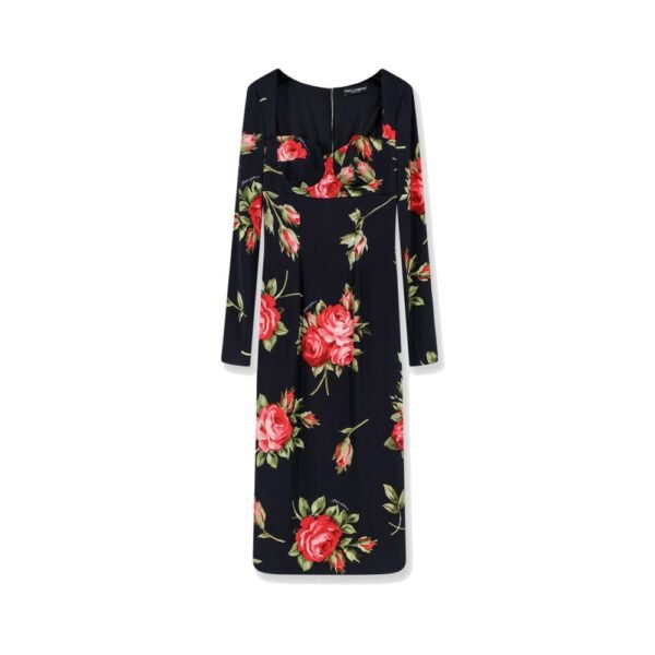 Dolce & Gabbana Viscose dress with iconic print