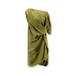Dries Van Noten Dalant silk dress with lateral knot