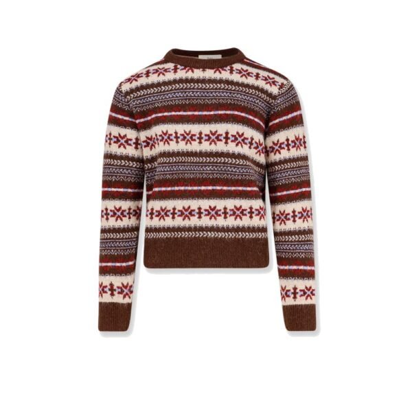Dunst Fairisle wool blend sweater