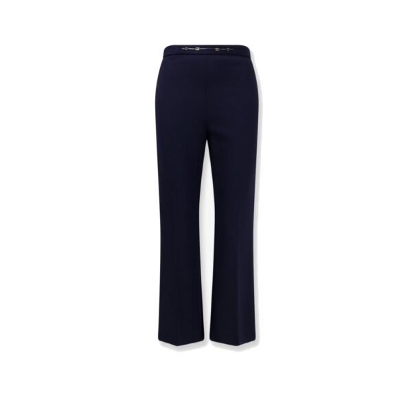 Elisabetta Franchi Essentials rtrousers with Monogram detail