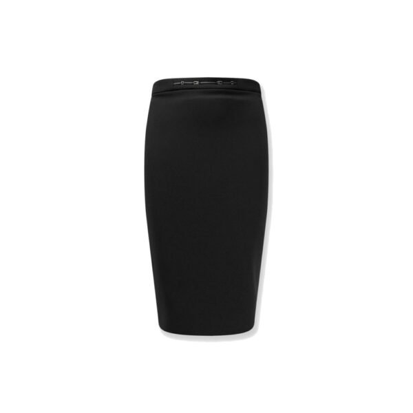 Elisabetta Franchi Essentials skirt with Monogram detail