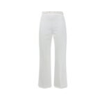 Elisabetta Franchi Essentials trousers with Monogram detail