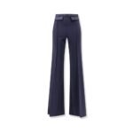 Elisabetta Franchi Essentials trousers with Monogram detail