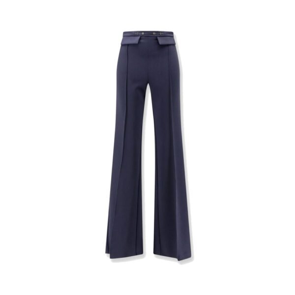 Elisabetta Franchi Essentials trousers with Monogram detail