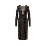 Elisabetta Franchi Knitted Midi Dress