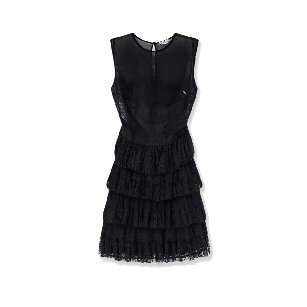Elisabetta Franchi Lace Mini Dress Elisabetta Franchi Lace Mini Dress