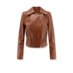 Elisabetta Franchi Leather biker jacket