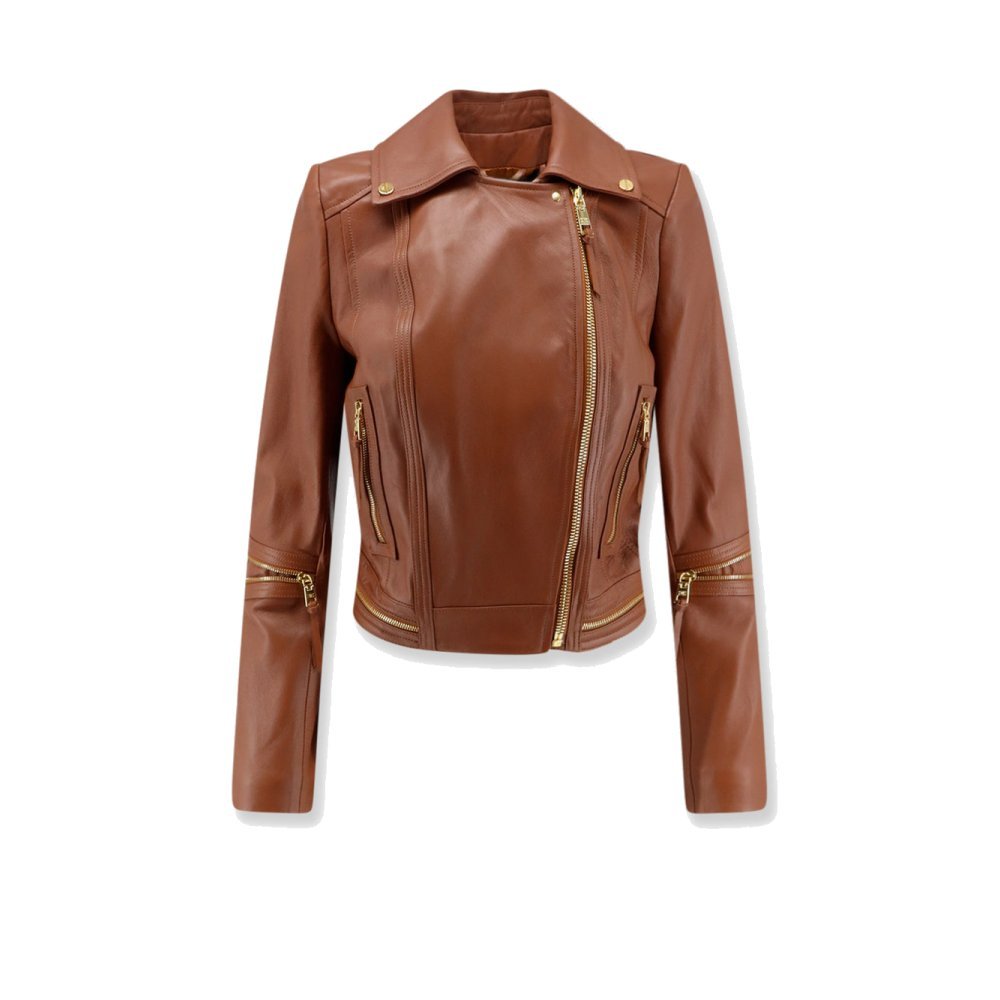 Elisabetta Franchi Leather biker jacket Elisabetta Franchi Leather biker jacket