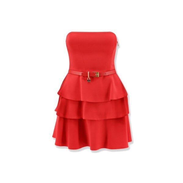 Elisabetta Franchi Mini dress with bustier detail