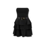 Elisabetta Franchi Mini dress with bustier detail