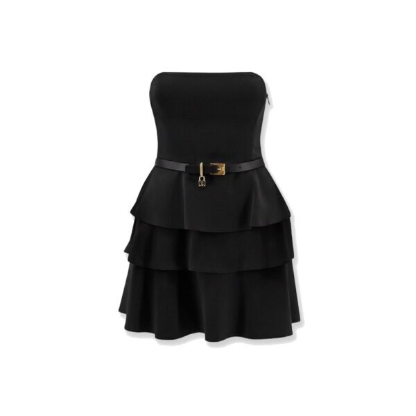 Elisabetta Franchi Mini dress with bustier detail