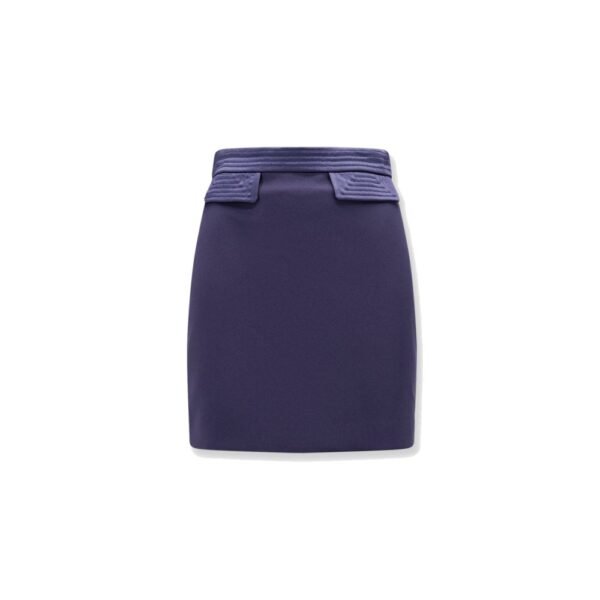Elisabetta Franchi Mini Skirt with stitched profile