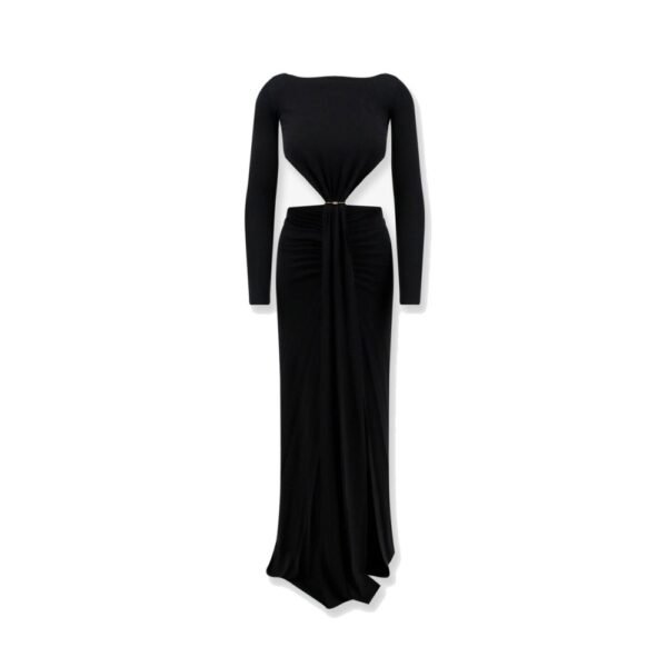 Elisabetta Franchi Red Carpet stretch viscose dress