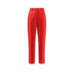 Elisabetta Franchi Regular fit crepe trousers