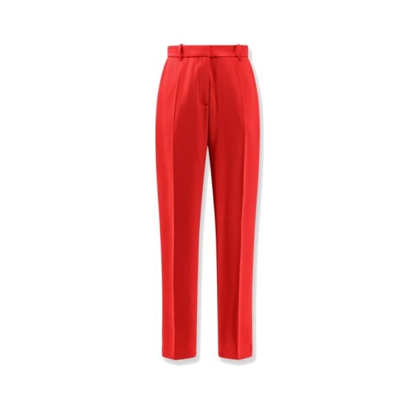 Elisabetta Franchi Regular fit crepe trousers
