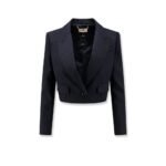 Elisabetta Franchi Spencer virgin wool blazer