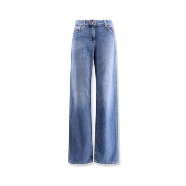 Elisabetta Franchi Urban cotton jeans