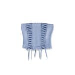 Elisabetta Franchi Urban denim bustier