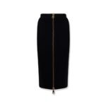 Elisabetta Franchi Viscose and nylon skirt with zip