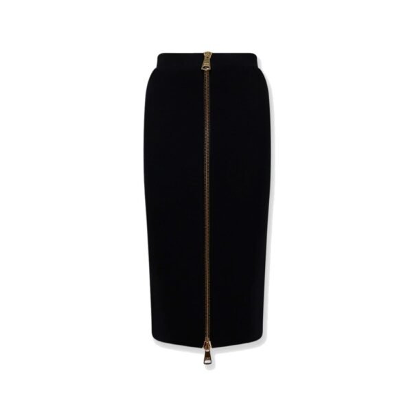 Elisabetta Franchi Viscose and nylon skirt with zip