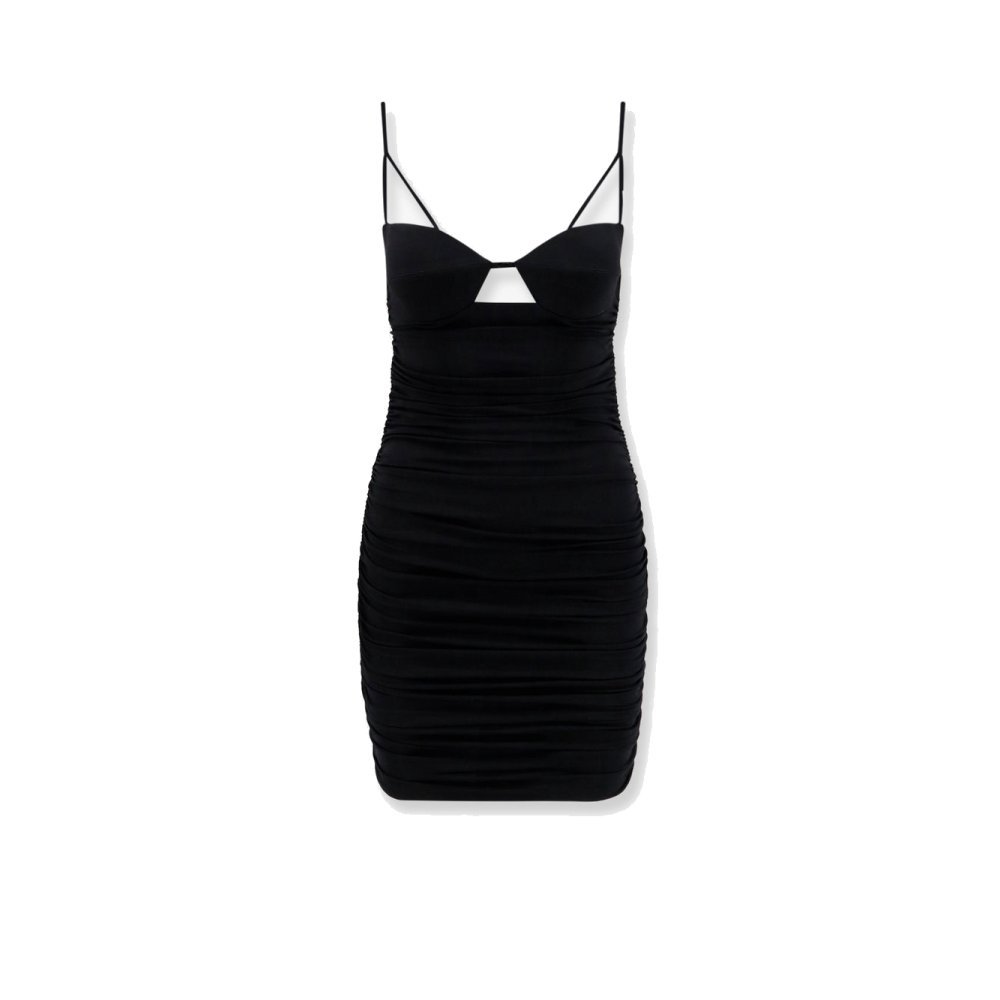 Elisabetta Franchi Viscose blend short dress Elisabetta Franchi Viscose blend short dress