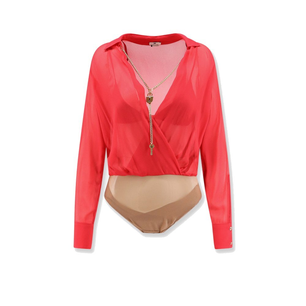 Elisabetta Franchi Viscose Body Shirt Elisabetta Franchi Viscose Body Shirt