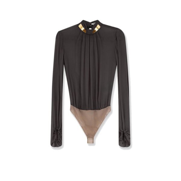 Elisabetta Franchi Viscose shirt with body detail