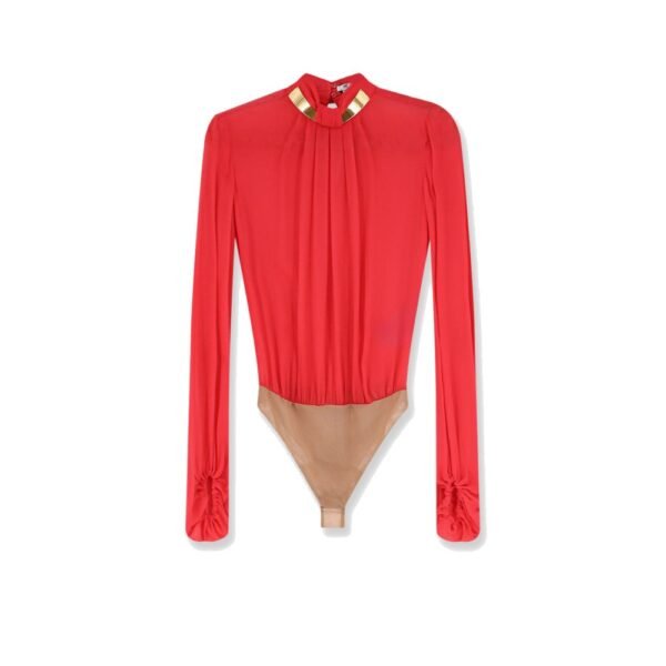 Elisabetta Franchi Viscose shirt with body detail