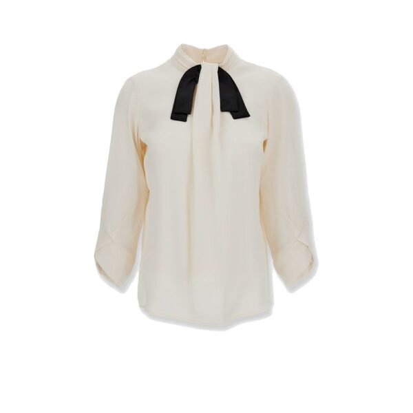 Elisabetta Franchi Viscose shirt with contrasting detail