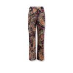 Etro Multicolor fabric trousers