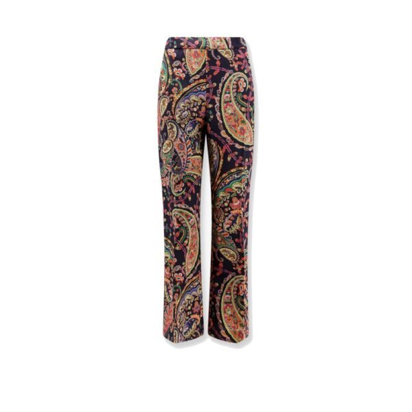 Etro Multicolor fabric trousers