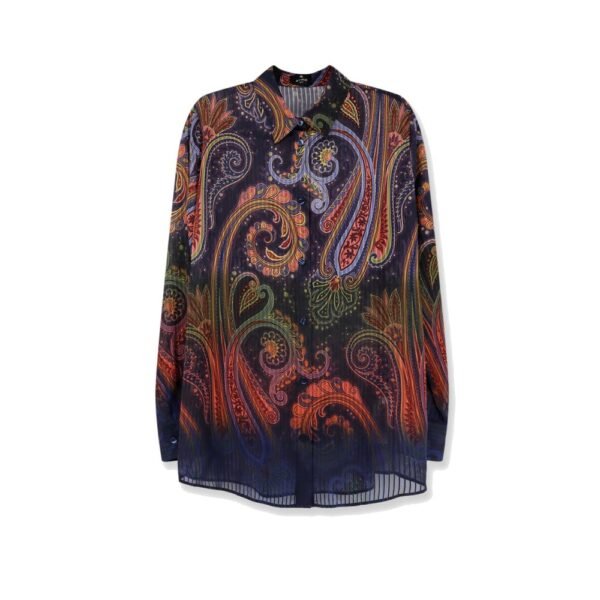 Etro Shirt with Paisley multicolor print