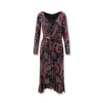 Etro Stretch viscose dress with iconic pattern
