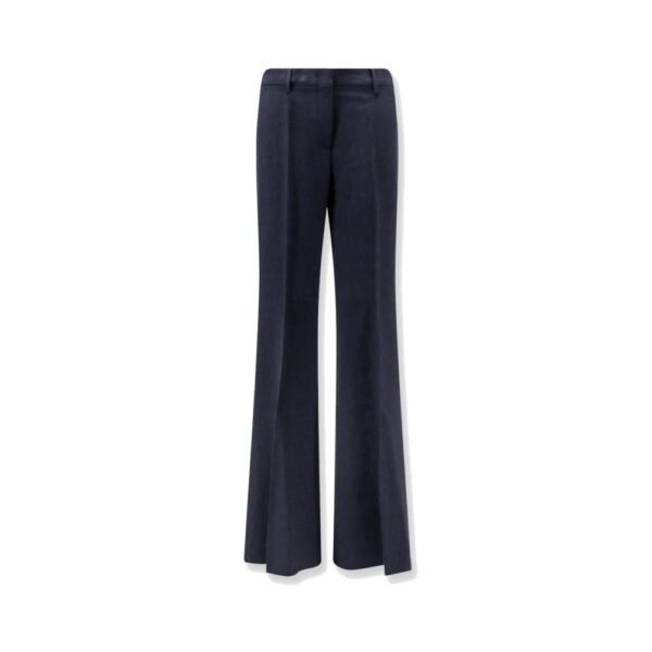 Etro Wool blend trousers with paisley pattern