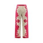 Farm Rio Linen and viscose blend trousers