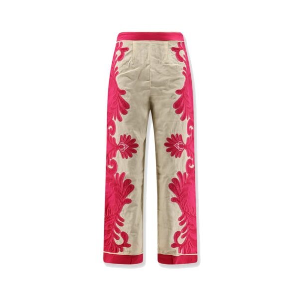 Farm Rio Linen and viscose blend trousers