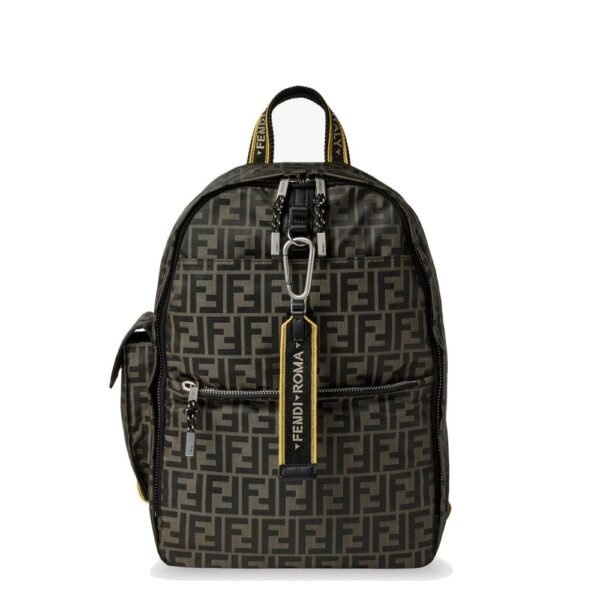 Fendi Climb FF Zucca technical fabric backpack
