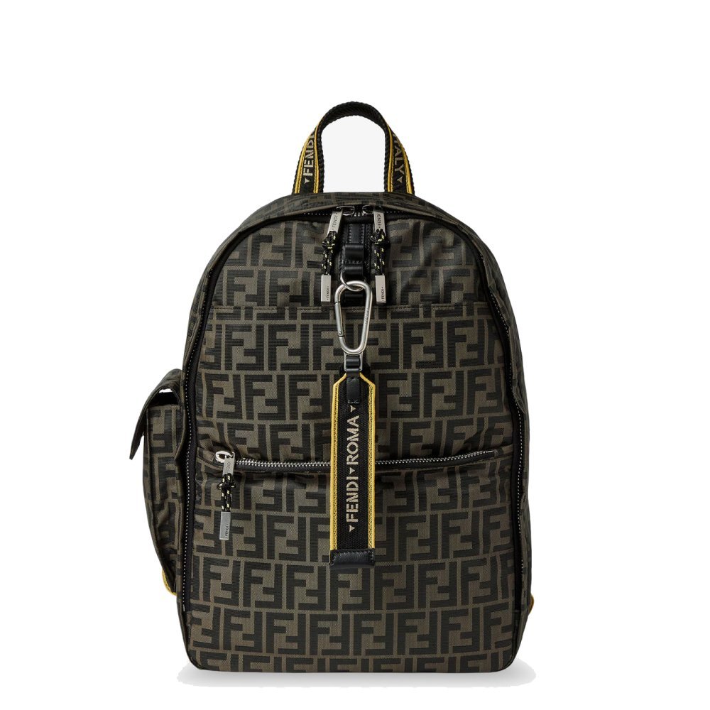 Fendi Climb FF Zucca technical fabric backpack Fendi Climb FF Zucca technical fabric backpack