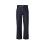 Fendi Denim Regular Blu Washed Jeans