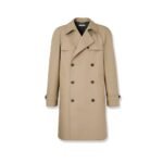 Fendi Double-breasted Mackintosh fabric trench
