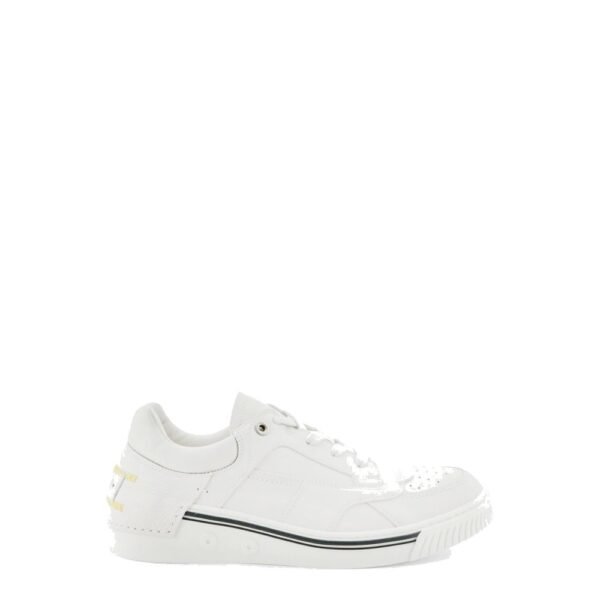 Fendi Fender leather sneakers