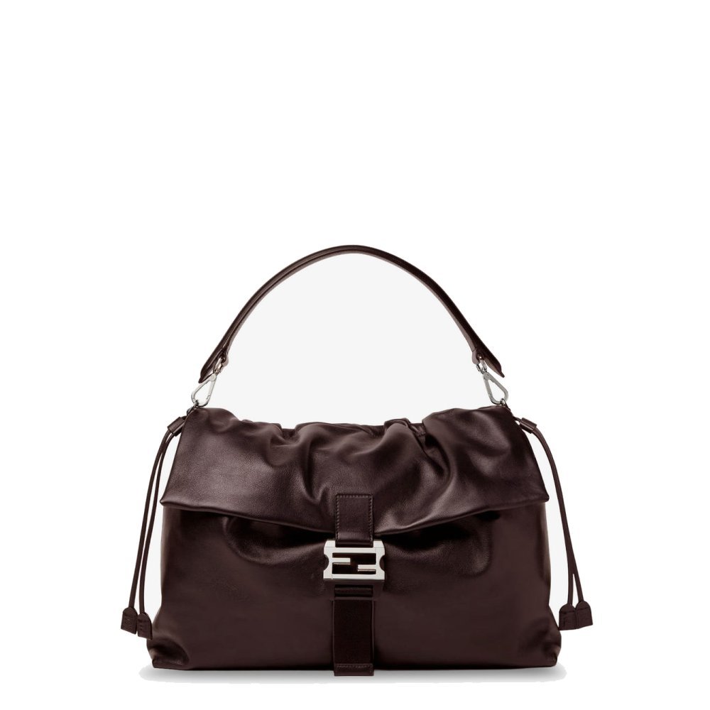 Fendi Fendi Flux Maxi Messenger leather shoulder bag Fendi Fendi Flux Maxi Messenger leather shoulder bag
