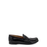 Fendi Leather Scrunch loafers