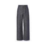 Fendi Relaxed linen, cotton and silk jeans