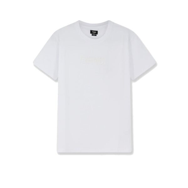 Fendi Slim Fit cotton t-shirt