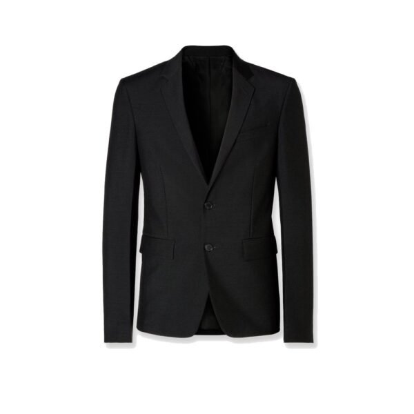 Fendi Slim Fit kid mohair blazer