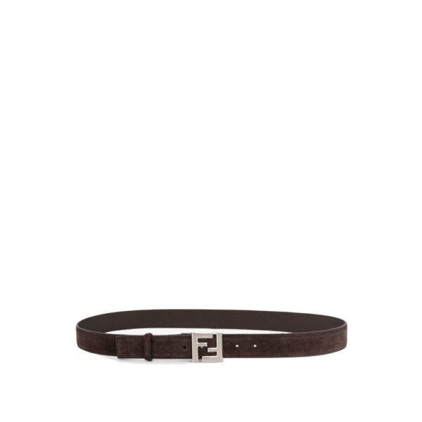 Fendi Squared FF suede belt
